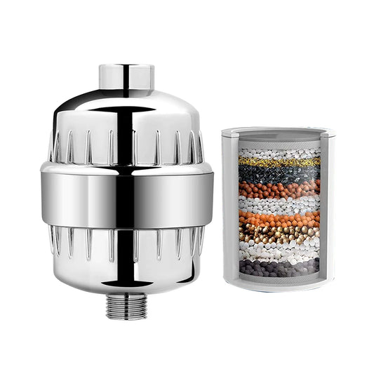 12-22 Stages of Shower Filter, Can Be Removed a Variety of Impurities in the Water  the Water Quality Is