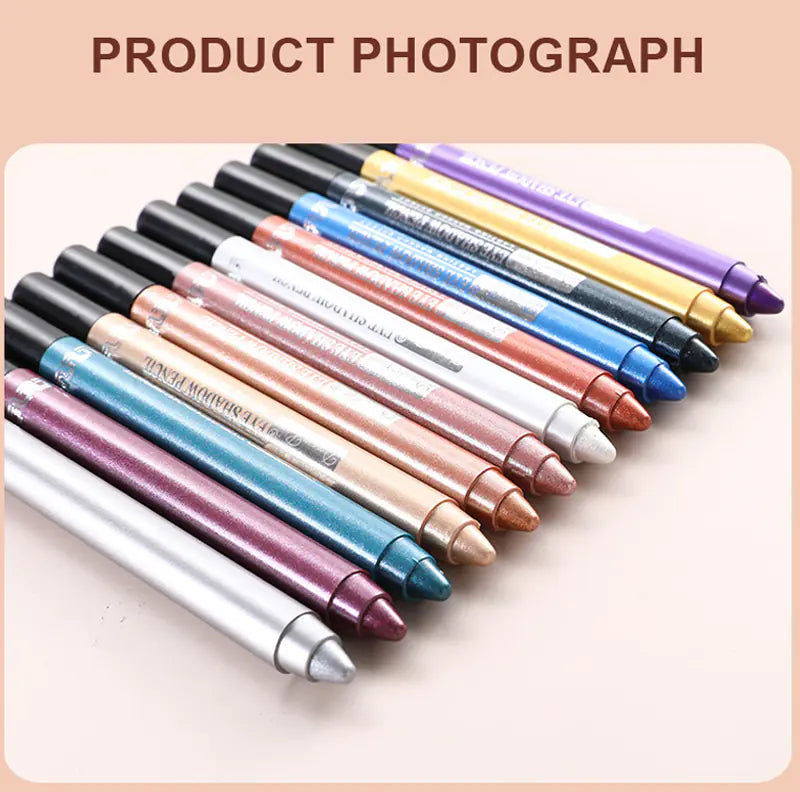 Waterproof Pearlescent Eyeshadow Pen - Long Lasting Shine