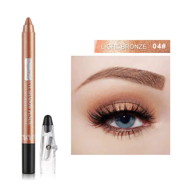 Waterproof Pearlescent Eyeshadow Pen - Long Lasting Shine